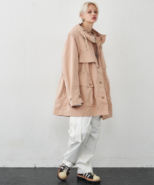 「AIVER」 ジャケット LARGE ベージュ メンズ_画像9