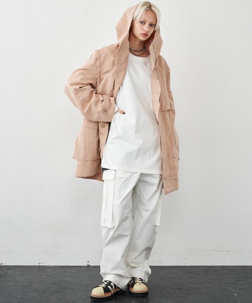 「AIVER」 ジャケット LARGE ベージュ メンズ_画像10