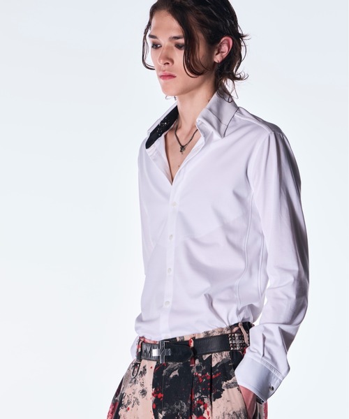 シャツ kiryuyrik/キリュウキリュウ/Cuffs Buttom Shirt メンズの画像