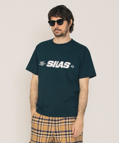 「SILAS」 半袖Tシャツ X-LARGE ブラック メンズ_画像2