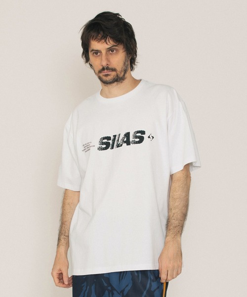 「SILAS」 半袖Tシャツ X-LARGE ブラック メンズ_画像3