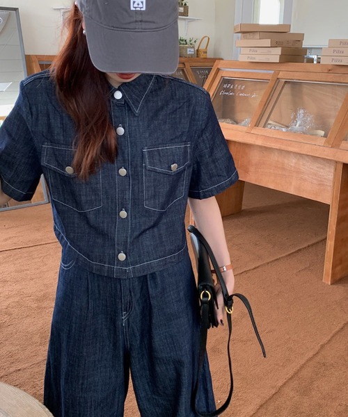 「Girly Doll」 セットアップ F ネイビー レディース_画像7