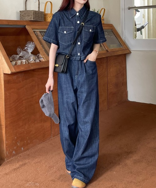 「Girly Doll」 セットアップ F ネイビー レディース_画像9