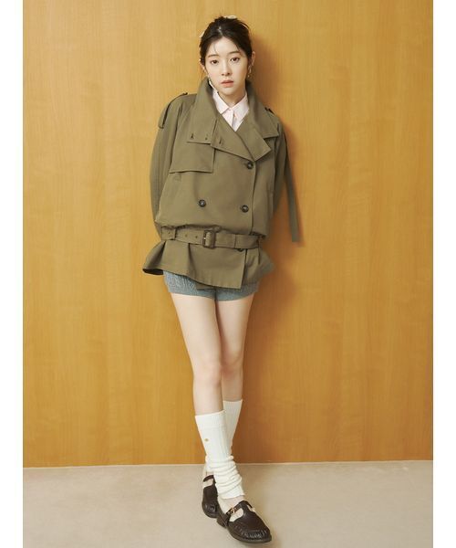 m*o様 LILY BROWN ニットショートパンツ ベージュ LILY BROWN（リリーブラウン） パンツ ケーブルニットショートパンツ