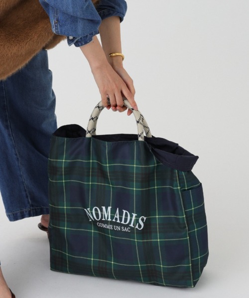 NOMADIS（ノマディス） トートバッグ 大きめ 「NOMADIS」SAC2 CHECK
