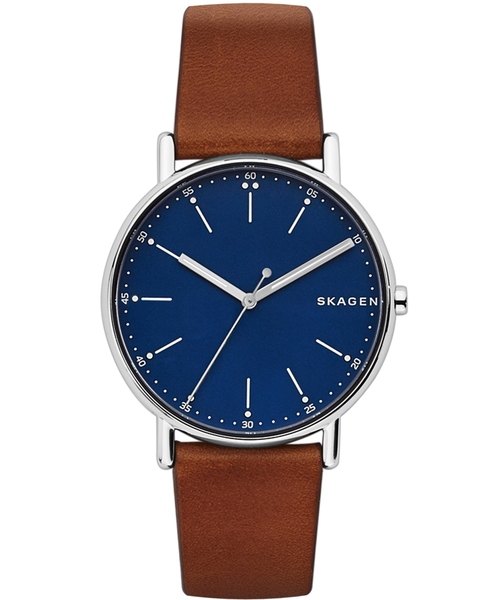 SKAGEN 腕時計 スカーゲン メンズ アナログ レザー SKW6355