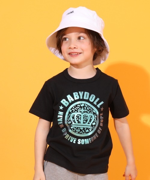 Tシャツ Tシャツ 親子お揃い 王冠ロゴtシャツ 5259k Zozotown Yahoo 店 通販 Yahoo ショッピング