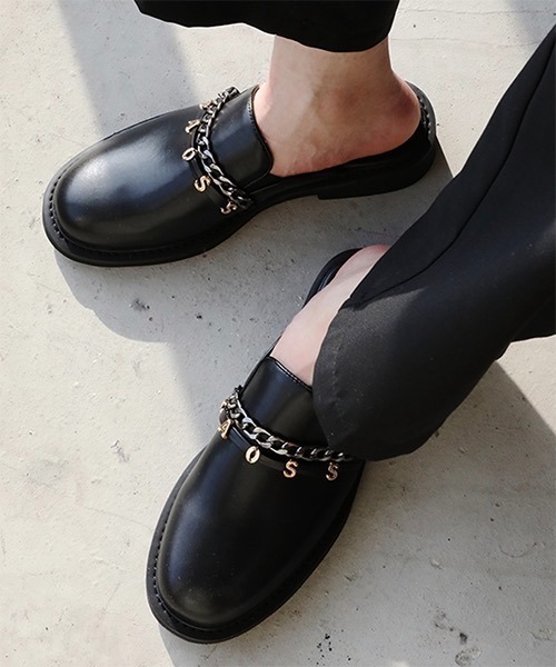 在庫あ新作 シューズ ドレスシューズ Spell Chain Leather Mule WO21S307SH ZOZOTOWN PayPayモール店 - 通販 - PayPayモール SALE定番人気