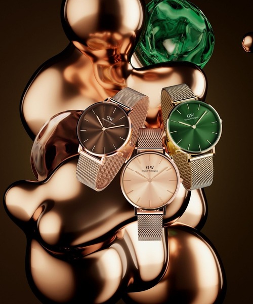 Daniel Wellington 腕時計 PETITE AMBER 32mm レディース