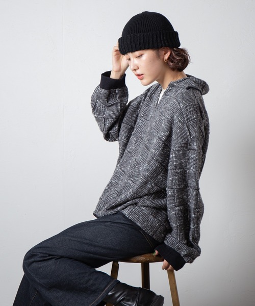 RACAL（ラカル） ニット帽 ニットキャップ Wholegarment Knit Watch