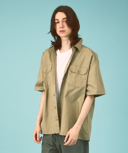 K.M.Rさん専用　WE DA WEST　ワークシャツ　Dickies　3XL Dickies シャツ 「Dickies」DK ワークシャツ メンズ レディース