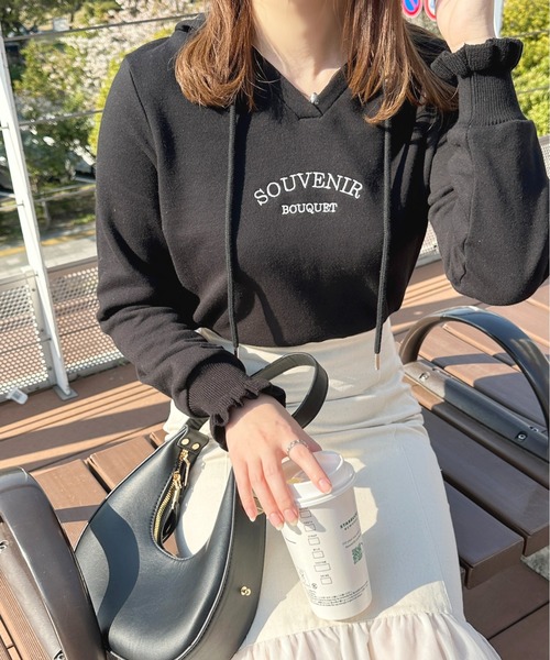 アプレスフーディ apres jour パーカー コンパクトフーディー「ZOZOTOWN限定
