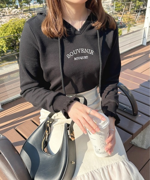 apres jour パーカー コンパクトフーディー「ZOZOTOWN限定