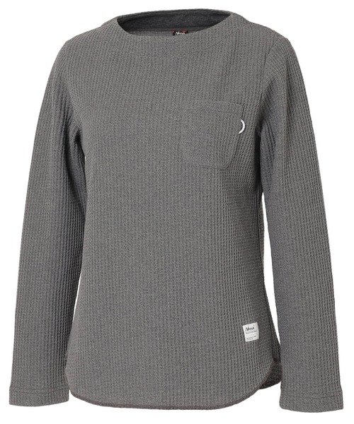 NANGA tシャツ ECO HYBRID WAFFLE B.NECK L/S TEE W / エコ