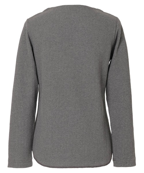 NANGA tシャツ ECO HYBRID WAFFLE B.NECK L/S TEE W / エコ