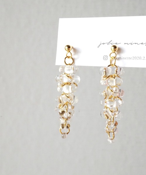 CERCA サージカルステンレス アレルギー対応 ピアス jolie minette