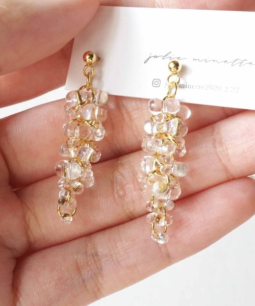 CERCA サージカルステンレス アレルギー対応 ピアス jolie minette