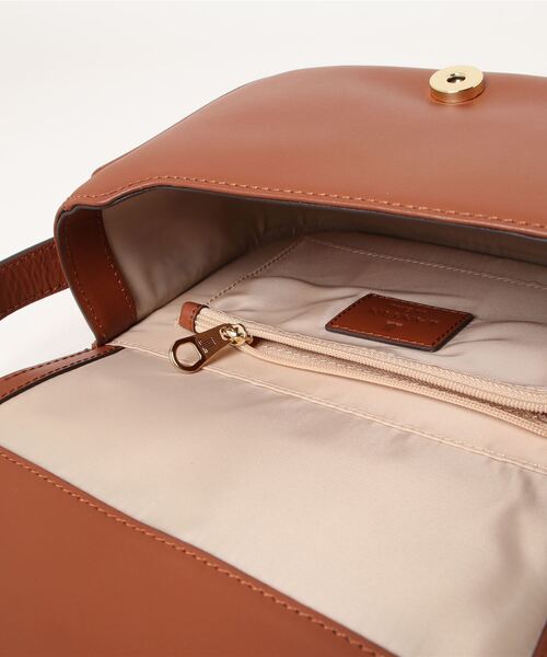 新品　LANVIN en Bleu ヴィジュ ショルダーバッグ　ブラウン LANVIN en Bleu ショルダーバッグ バッグ ヴィジュ 2way