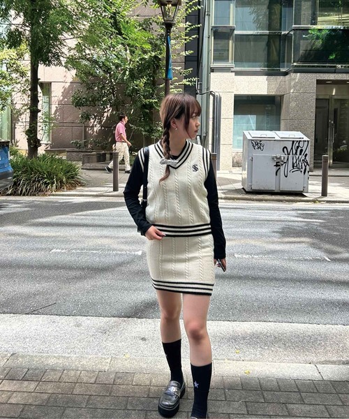 A.P.C ゴルフレディース セーター トップススカート2点セット春 GOLF | A.P.C. | アーペーセー日本公式オンラインストア