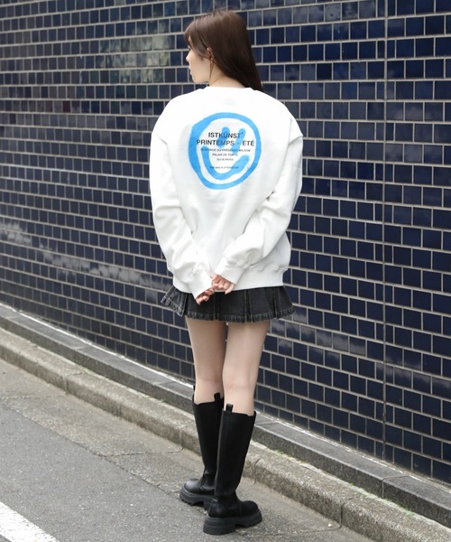 ISTKUNST トレーナー スウェット 「UNISEX」ISTKUNST／ロゴ