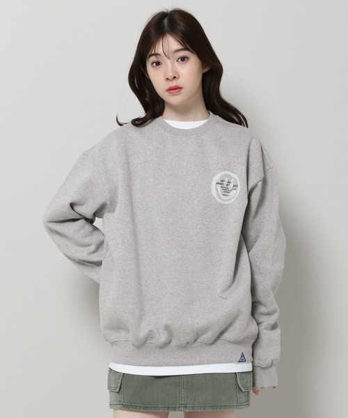 トレーナー スウェット 「UNISEX」ISTKUNST／ロゴスマイリープルオーバー（ウラケ）/イストクンスト/スウェット/2984124 レディース ISTKUNST トレーナー スウェット 「UNISEX」ISTKUNST／ロゴ