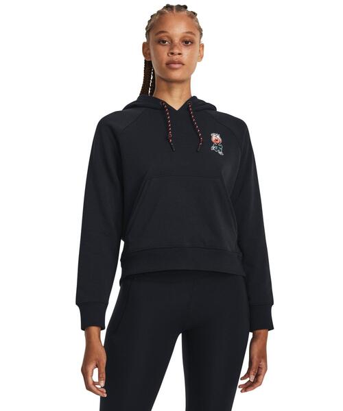 トレーナー スウェット UAヘビーウェイト テリー クルー（トレーニング/レディース） レディース UNDER ARMOUR トレーナー スウェット UAヘビーウェイト テリー