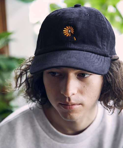 UN-FILLED（アンフィルド） キャップ 帽子 mko11565- GERBERA EMB