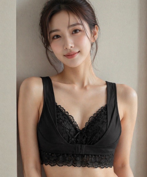 nicole ナイトブラ ウンナナクール une nana cool MADE WITH LIBERTY. FABRIC パッド付き