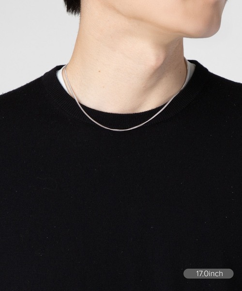 TOM WOOD（トムウッド） ネックレス TOM WOOD Curb Chain Slim カーブ