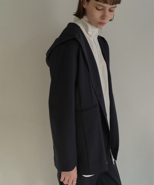 MANOF（マノフ） コート アウター HOOD OVER JACKET レディース