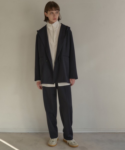 MANOF（マノフ） コート アウター HOOD OVER JACKET レディース