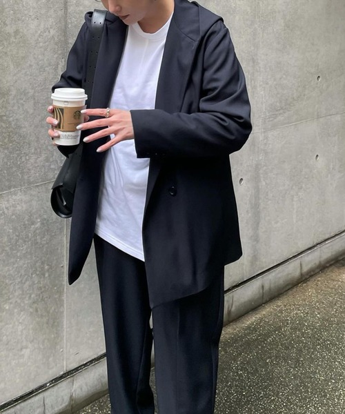 MANOF（マノフ） コート アウター HOOD OVER JACKET レディース