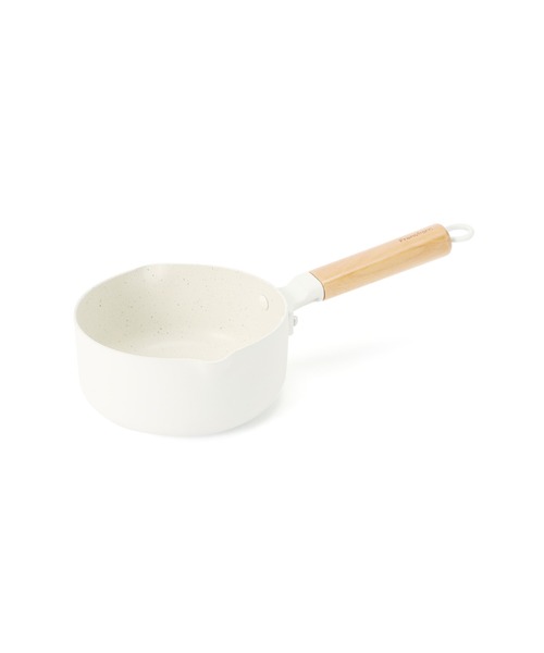 Francfranc（フランフラン） 鍋 IH・直火 ソースパン 16cm アイボリー