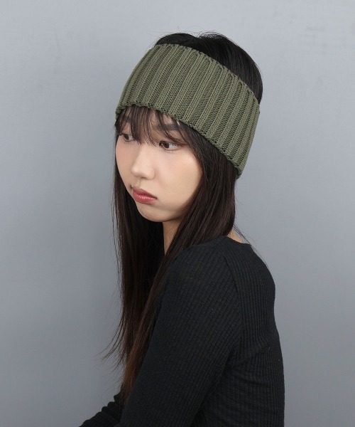 4INT. ヘアバンド 「コットン100％」 リブ : ZOZOTOWN Yahoo!店