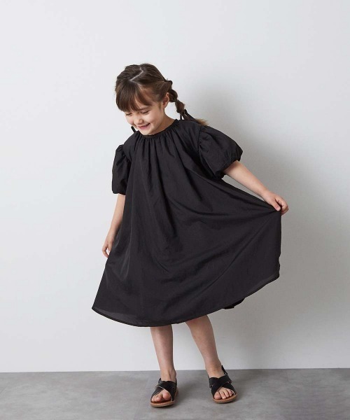 ひざ丈 ワンピース リボン ドレス ワンピース セレモニー riziere ワンピース 2wayリボンセレモニードレス キッズ 子供服