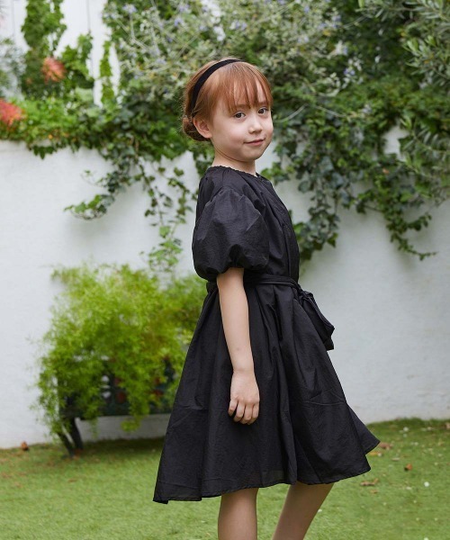 ひざ丈 ワンピース リボン ドレス ワンピース セレモニー riziere ワンピース 2wayリボンセレモニードレス キッズ 子供服