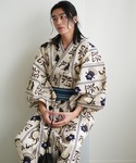 浴衣 手染め注染メンズ浴衣3点セット utat...の詳細画像5