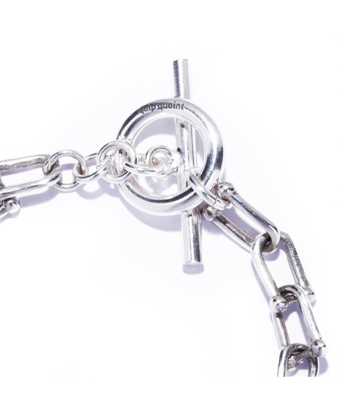 ブレスレット 「quip queint」box chain bracelet / ボックス チェーン ブレスレット レディース メンズの画像
