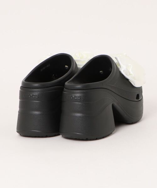 【関税込み】Crocs ブラック Siren Rosette クロッグ CR747BW14061_thumb.jpg