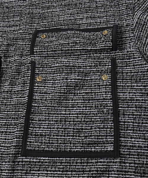 tシャツ 24-AW-035 / Boucle Yarn Trimming Big Pocket Pullover メンズ レディース