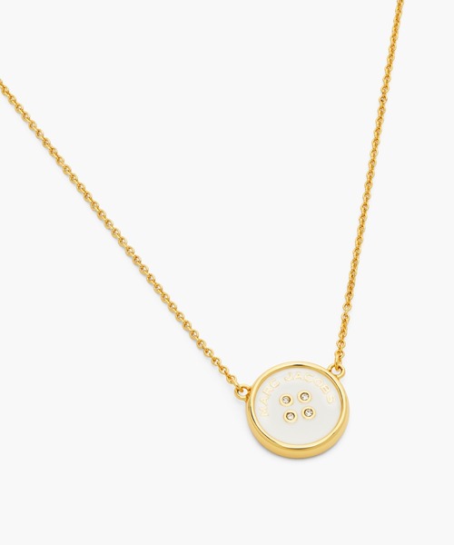 【Marc Jacobs】ボタンペンダントネックレス MARC JACOBS ネックレス THE BUTTON PENDANT NECKLACE/ザ ボタン