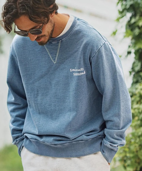 1minute 1second（ワンミニットワンセカンド） トレーナー スウェット