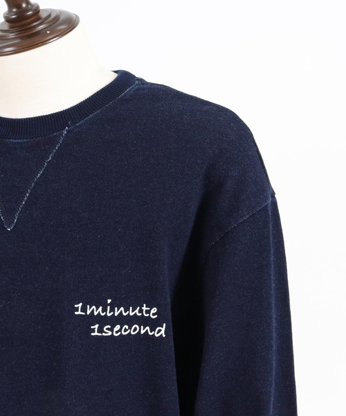 1minute 1second（ワンミニットワンセカンド） トレーナー スウェット
