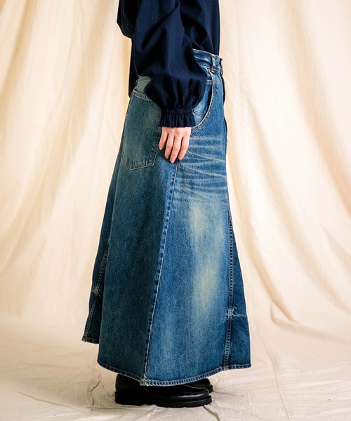 Brocante デニムスカート 「Brocante / ブロカント」 13ozデニム