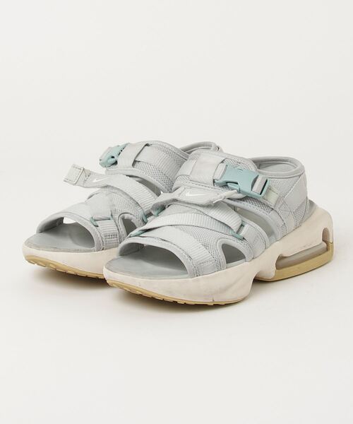 NIKE（ナイキ） フラットサンダル 22.0cm シルバー レディース