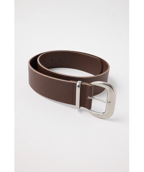 MOUSSY ベルト SPLIT LEATHER WIDE レディース : ZOZOTOWN Yahoo