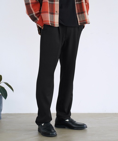 JIGGYS SHOP（ジギーズショップ） パンツ ウール調ワンタック