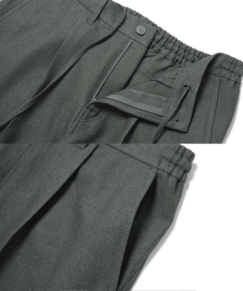 JIGGYS SHOP（ジギーズショップ） パンツ ウール調ワンタック