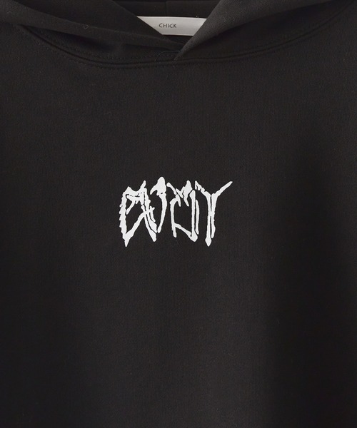 Chick パーカー Zipper Design Pull Over Hoodie / ジッパー