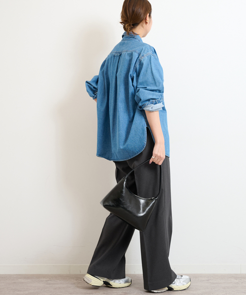 【超美品】JOURNAL STANDARD relume マットタックパンツ JOURNAL STANDARD relume スラックス パンツ 「追加2」マット